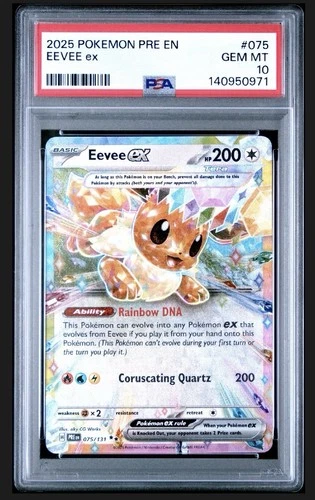 Eevee ex 075/131 Sv: Prismatic Evolutions Holo