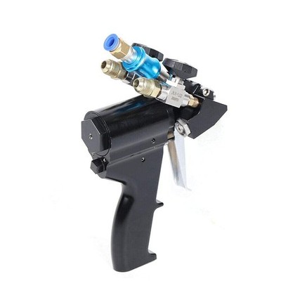 Portable Polyurethane P2 PU Foam Spray Gun Self Cleaning Air Purge Spray Gun