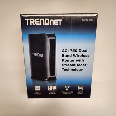 Trendnet AC1750 Dual Band Wireless Router with Stream Boost Technology Gigabit