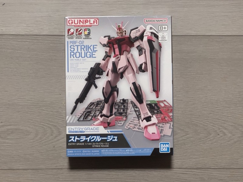 EG 1/144 Scale Strike Rouge Gundam Model Kit Gunpla Bandai