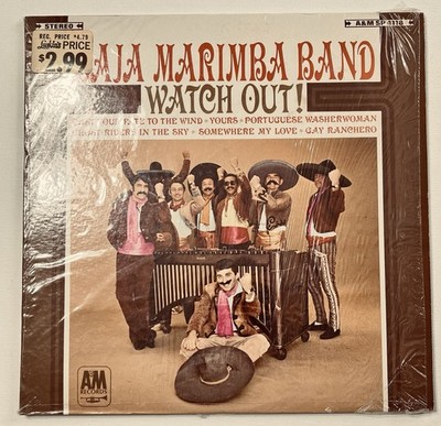 BAJA MARIMBA BAND WATCH OUT! VINYL LP A&M RECORDS SP 4118  