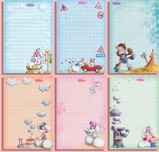 Diddl 3ème série 6 feuilles parfums à gratter A5  325 -  330