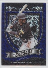2021 Panini Chronicles Crusade Blue Velocity Prizm Fernando Tatis Jr #5 0uk9