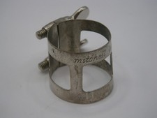 VINTAGE MITCHELL LURIE SPRINGBOARD INVERTED LIGATURE for Bb CLARINET MOUTHPIECE