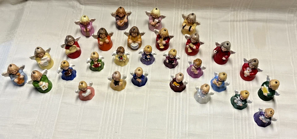 Campanas de ángel Goebel 1976 a 2005 (falta 2003) adornos de árbol de Navidad Foto 2 de 4