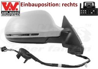 Van Wezel 0334808 AußEnspiegel Rechts Spiegel AußEn FüR Audi