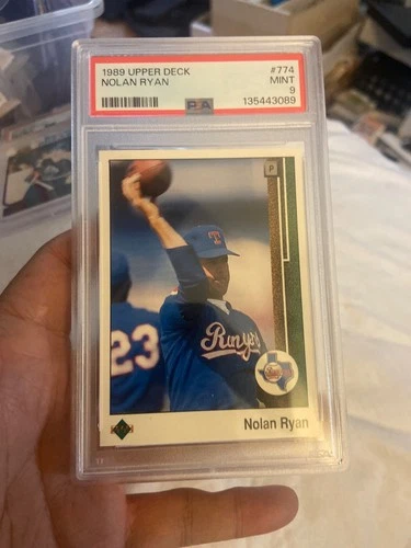 1989 Upper Deck Nolan Ryan #774 PSA 9