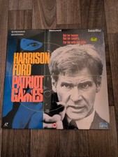 PATRIOT GAMES Harrison Ford Widescreen LaserDisc 1992