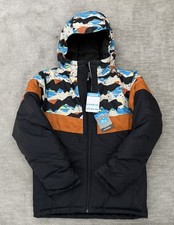 Columbia Lightning Lift II Boy Youth XL insulated Ski Jacket Geometric unique