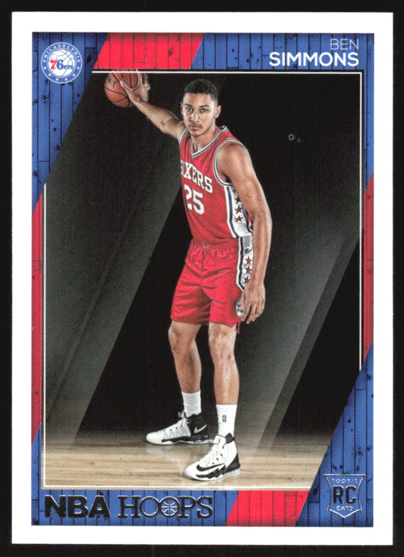 2016-17 NBA Hoops Ben Simmons RC #261 Philadelphia 76ers