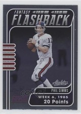 2020 Panini Absolute Fantasy Flashback Phil Simms #PS 0b70