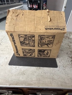 Powerwinch Model 312-C 12V DC Boat Trailer Winch 1000 lb Capacity | NOS