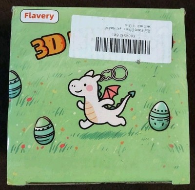 4Pcs 3D Printed Mini Dragon Eggs with 4.5'' Dragon Inside Beautiful! New In Box