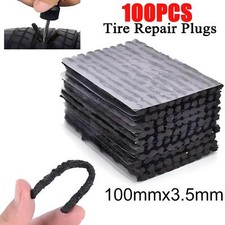 100pcs Tire Repair Plug Car Puncture Recovery Tyre Tubeless Seal Plug Strip New