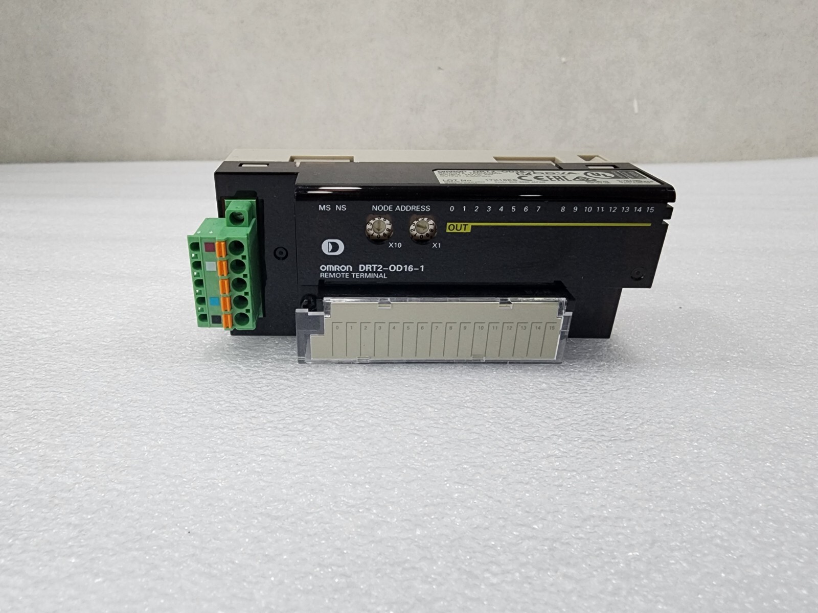 As-Is OMRON REMOTE TERMINAL DRT2-OD16-1