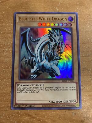 🔥 YuGiOh! Blue-Eyes White Dragon LDS2-EN001 ULTRA RARE