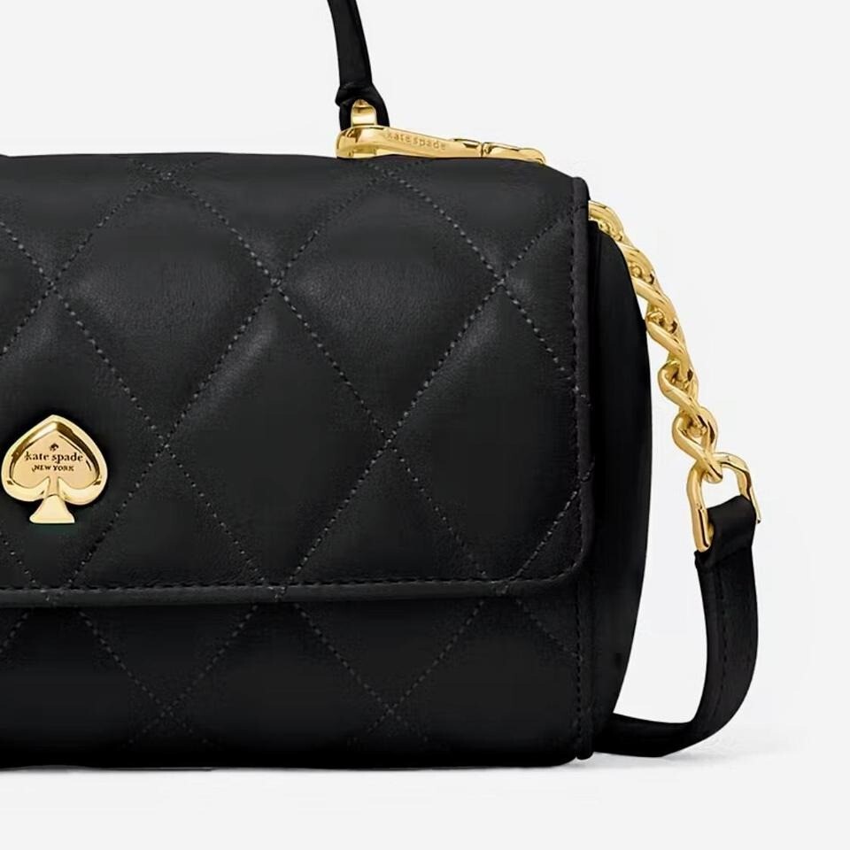 NWT KATE SPADE Heart Barrel Quilted Leather Crossbody | eBay