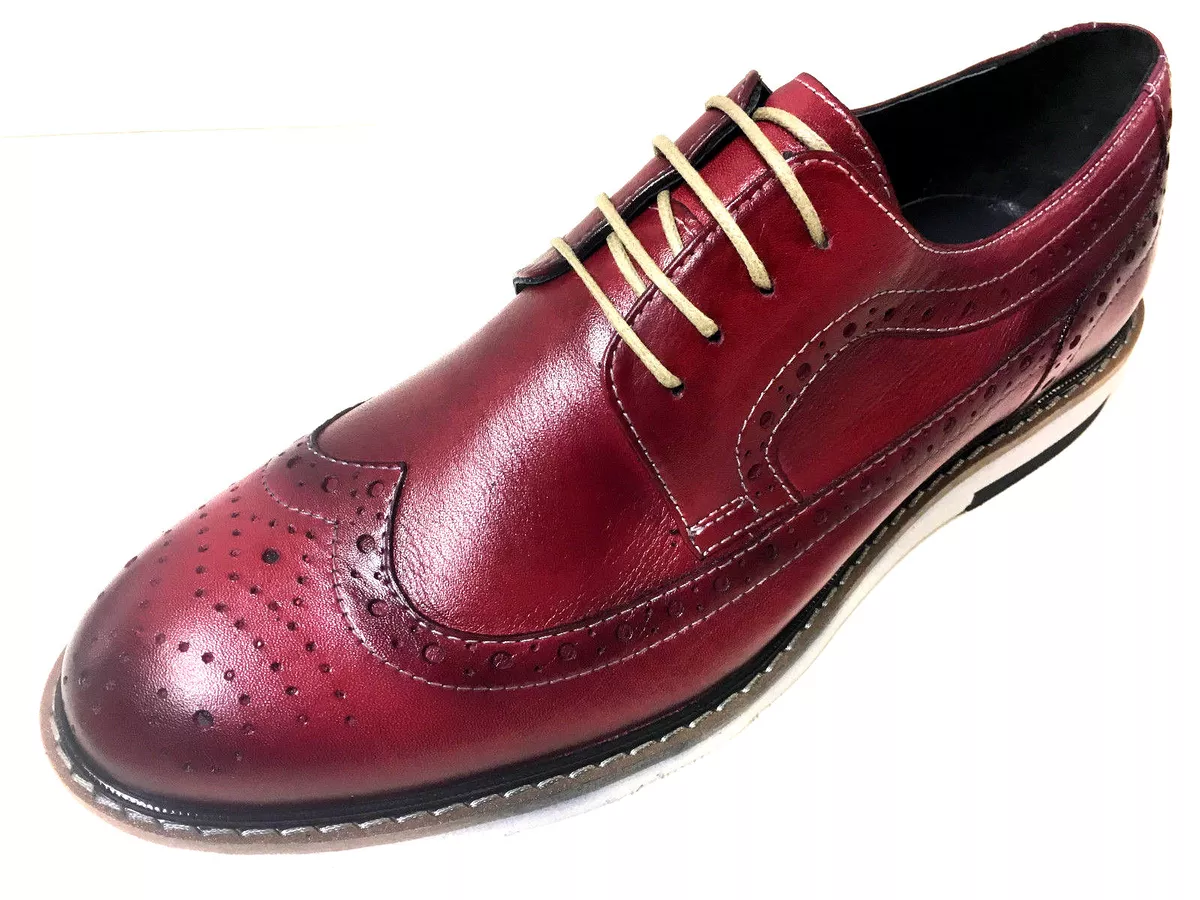 Scarpe stringate store bordeaux uomo