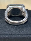 David Yurman Novella Statement Ring W/ Blue Topaz and Pavé Size 4 — photo 3