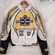 Riding Jacket, Icon Motorsports, Hooligan Asphalt Tech XL Elbow/Shldr Pads Mesh