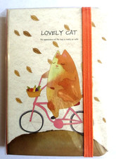 LOVELY CAT 160 PAGE SMALL POCKET NOTEBOOK DIARY