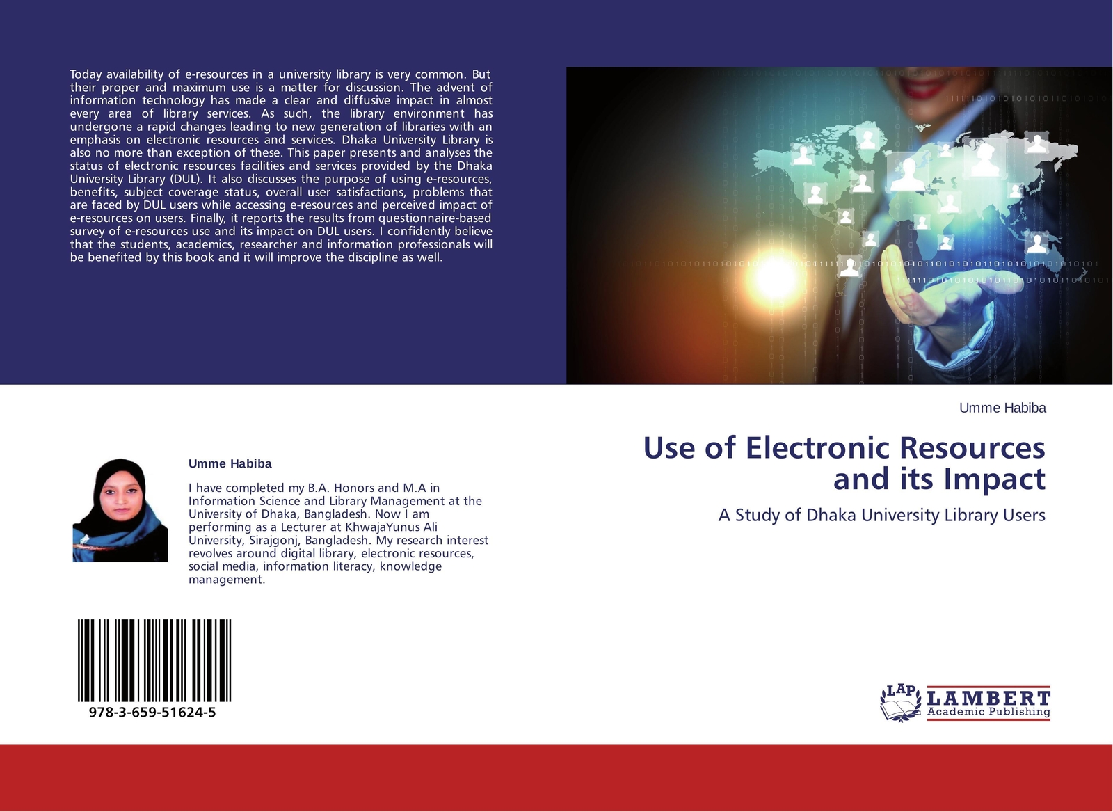 Thumbnail - Umme Habiba | Use Of Electronic Resources And Its Impact | Taschenbuch