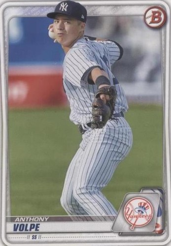 PSA 9 - 2020 Bowman Draft Sapphire ANTHONY VOLPE RC #BD178 Yankees