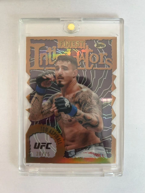 83 TOPPS FINEST UFC 2024 TOM ASPINALL  INTIMIDATORS .