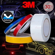 Weatherproof REFLECTIVE Self-Adhesive Roll 3M Vinyl Tapes Stickers Various sizes