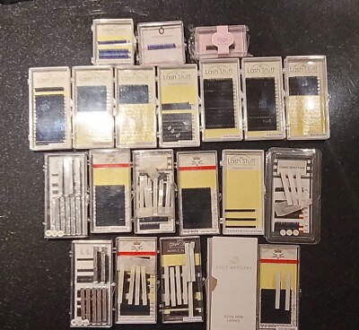 Previously Owned Lash Mix Various Sizes And Curls