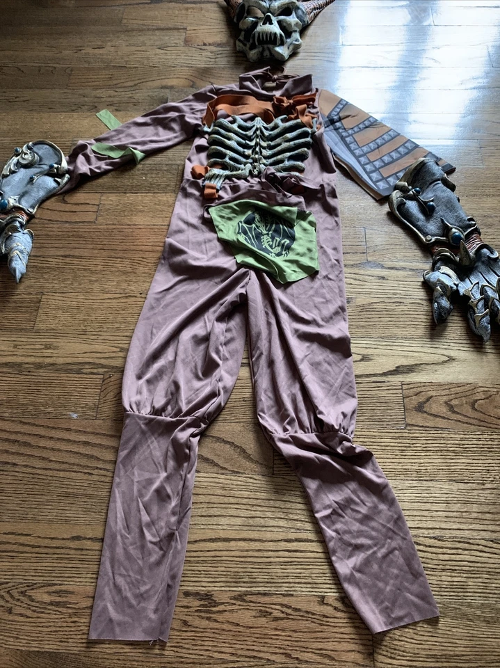 Disfraz de Halloween Shadow Ninja Rile Playing Talla 12-14 6 piezas Foto 2 de 4
