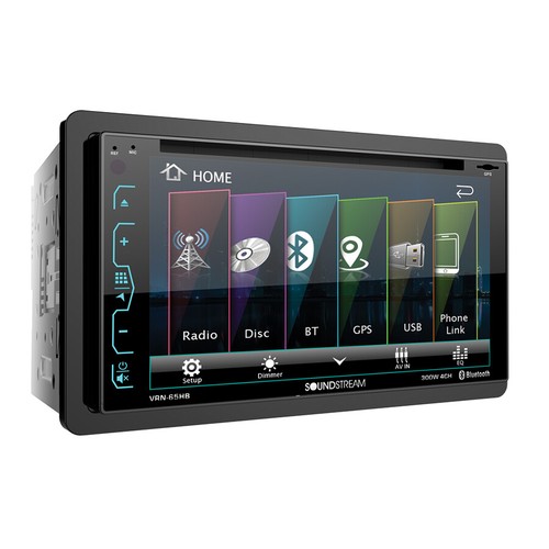 Soundstream VRN-65HB DVD/CD Player 6,2"" Touchscreen iGO GPS Navigation Bluetooth - Bild 2 von 5