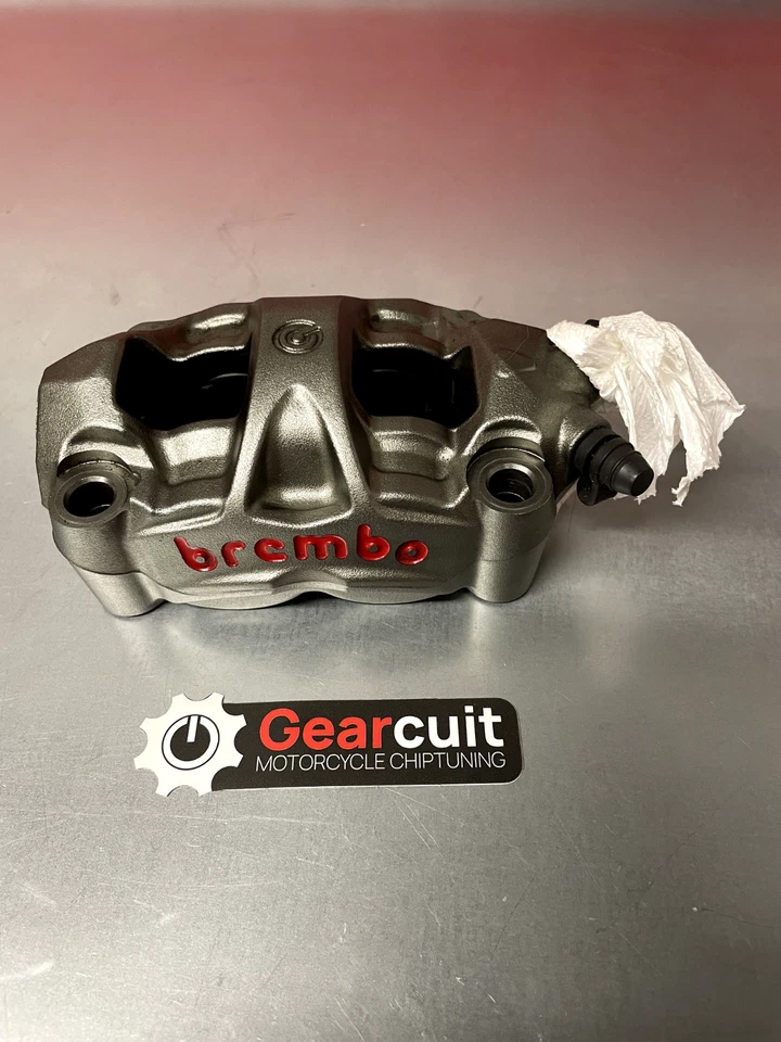 Coppia Pinze Freno Brembo M50 100mm Aprilia RSV4 09-18 Tuono V4 11-25 (9) - Immagine 2 di 4