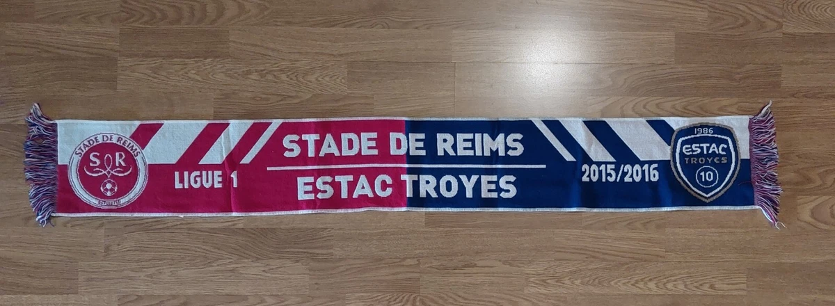 Grand Fanion Vintage Stade De Reims – Collection Club Français Années 1990/2000