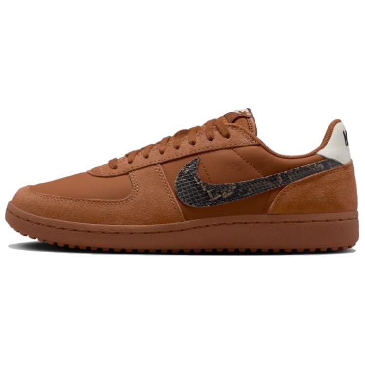 Рюкзак Nike Field General 82 из змеиной кожи - Светло-коричневый в британском стиле - IF0667-200