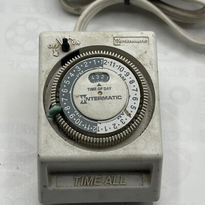 Intermatic Time-All TB211 10AMP 1250WATT''R''1250WATT ''T''TV5;1/3 HP 125VOLT 60HZ  