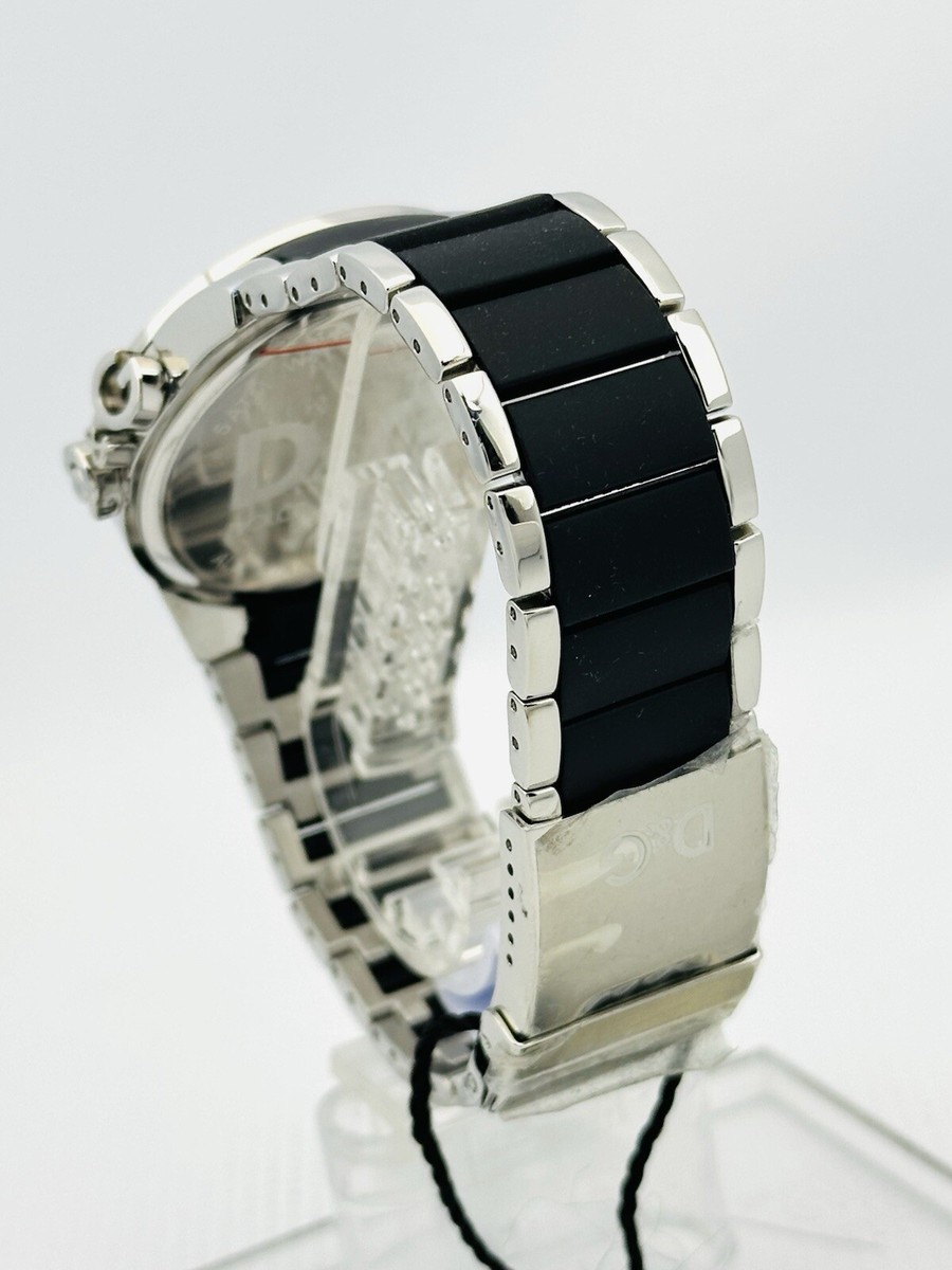 D&G Dolce & Gabbana Men's DW0568 JACK Bi-Colour Stainless D&G Dolce & Gabbana Men's DW0568 JACK Bi-Colour Stainless