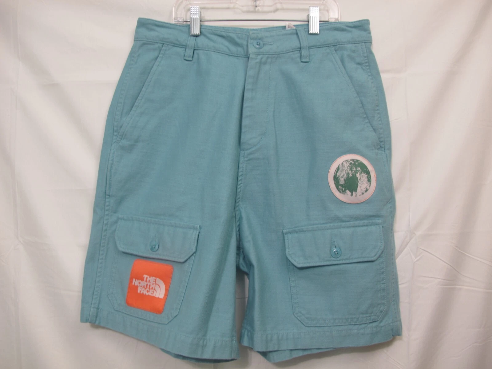 $90 Mens Size 30 The North Face Valley Blue 7" Above Knee Cargo Shorts NF0A7ZYO