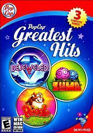 PopCap Greatest Hits - Bejeweled 2, Peggle, Zuma - PC/Mac