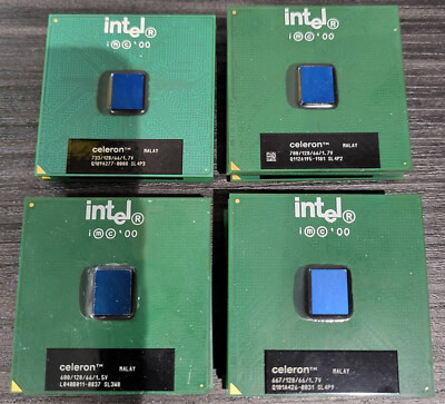 Intel Celeron 600 633 667 700 733 Socket/Sockel 370 CPU Coppermine