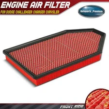 High Performance Engine Air Filter for Dodge Challenger 11-23 Charger Chrysler