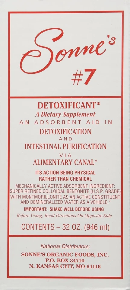 Rapid-Action Detox 32 oz - Mineral-Rich Bentonite Clay for Digestive Health - Image 2 of 4
