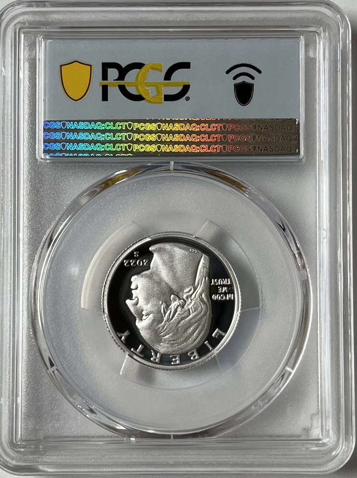 2022 S Dr Sally Ride Proof Silver Quarter, PCGS PR70DCAM FDOI - Изображение 2 из 2