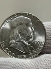 1956 P Franklin Half Dollar BU+ High Luster - Uncirculated - #52025