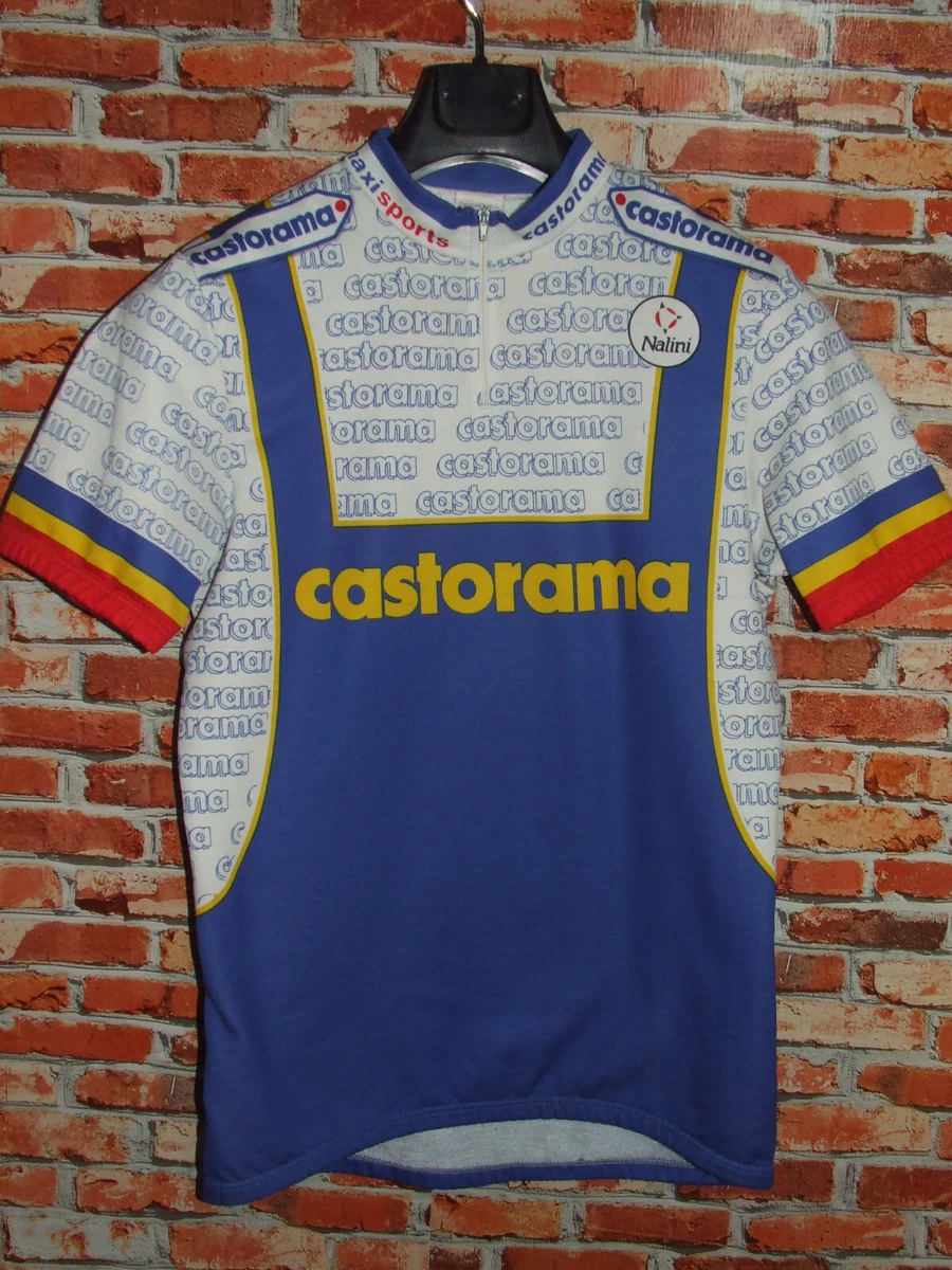 Maillot de V lo Haut Maillot Cyclisme Sport quipe Castorama