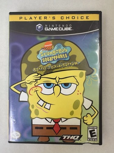 Spongebob Squarepants Battle for Bikini Bottom (Gamecube )   Complete w/ Manual