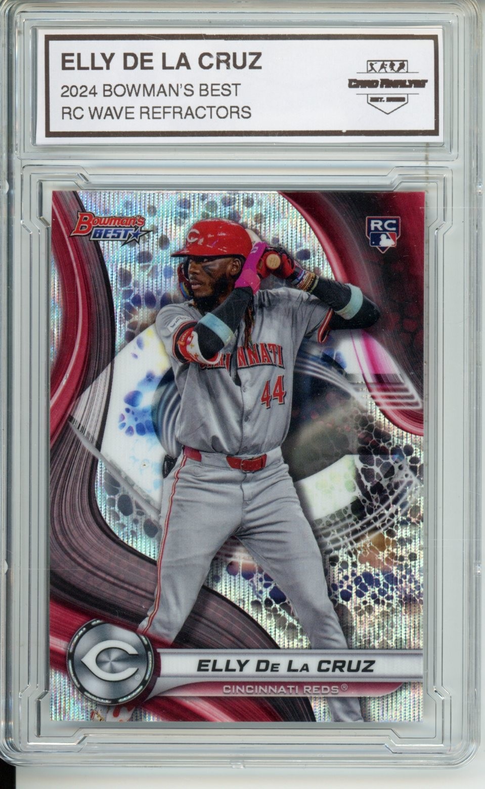 2024 Bowman's Best #20 Elly De La Cruz Wave Refractors