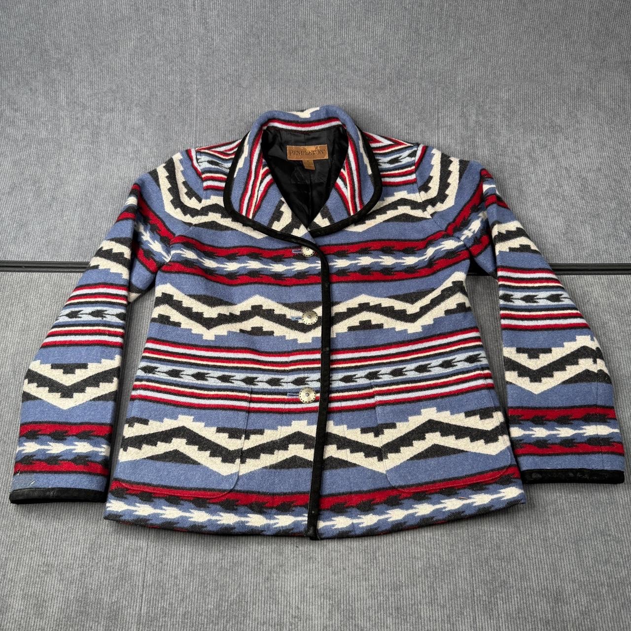 Pendleton Wool Jacket Women’s Small Southwestern … - image 1