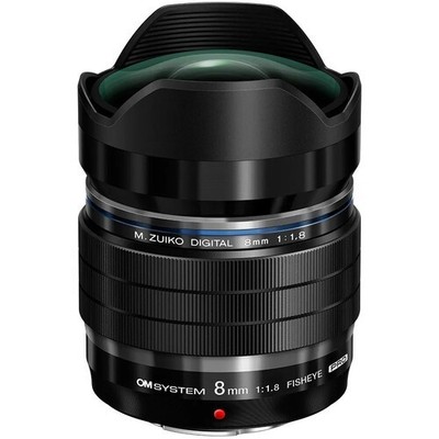 Reconditioned OM SYSTEM M.Zuiko Digital ED 8mm f/1.8 Fisheye PRO Lens