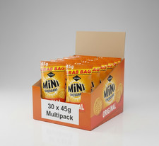 Jacob's Mini Cheddars Multipack Snacks Original, Red Leicester, Cheese & Onion,